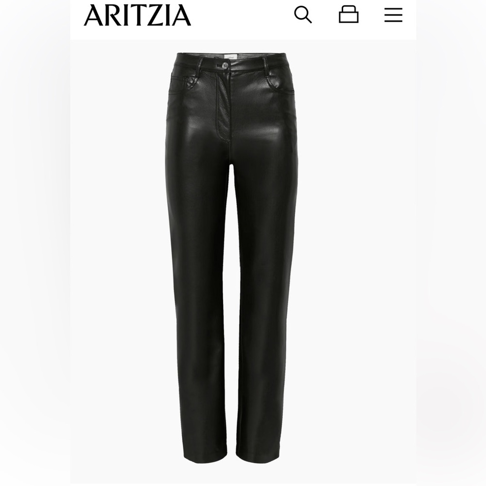 Aritzia | Wilfred Melina Pant | Black | 2 - Picture 2 of 8